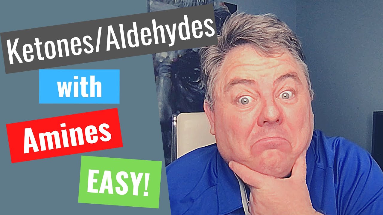 Link to video on imine synthesis from aldehyde or ketone with amine