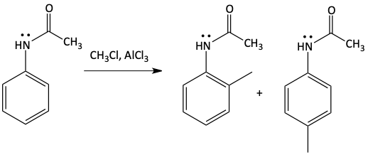 Friedel-Crafts alkylation of amido