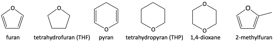 Cyclic ethers