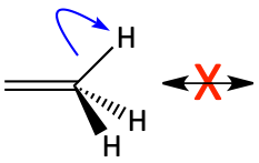 An incorrect movement of electrons to make a resonance form because it breaks a bond