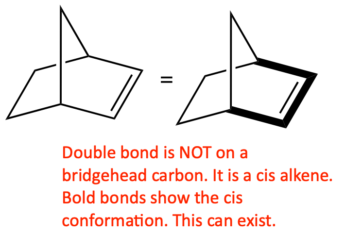 Violation of Bredt's rule