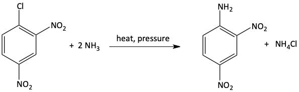 Example of addition elimination nucleophilic substitution