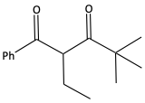 Claisen condensation problem
