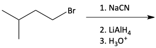 Reduction of nitrile problem