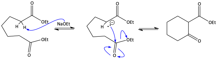 Dieckmann condensation example