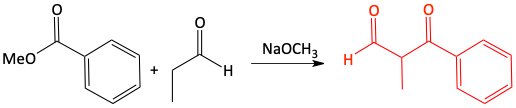 Claisen condensation problem answer