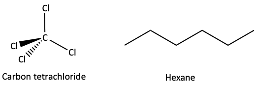 nonpolar solvents