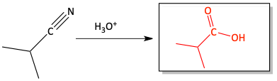 amine nitrile reaction problem answer