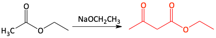 Claisen condensation problem answer