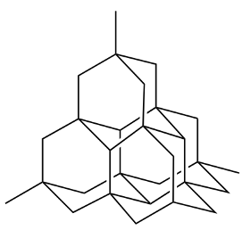structure of diamond