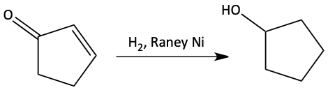 Raney Nickel and hydrogen reductions