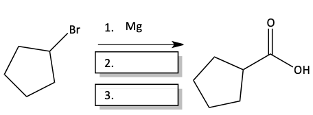 Carboxylic acid from ketone problem