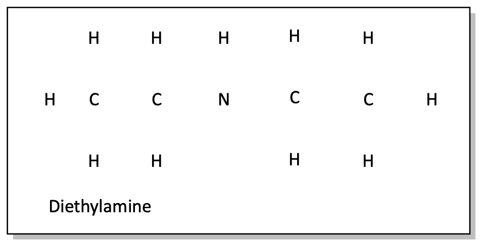 diethylamine bonding