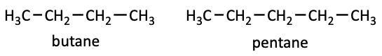 Normal alkanes