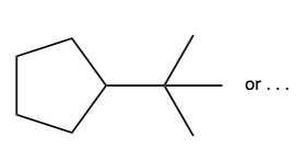 R group on alkane