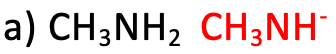 Basicity problem