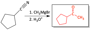amine nitrile reaction problem answer