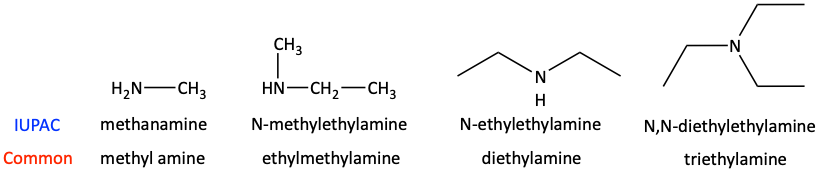 simple amines