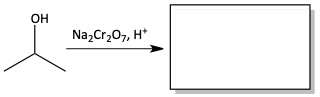 Oxidation of alcohol problem