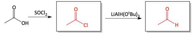 Reduction to alcohol problem answer