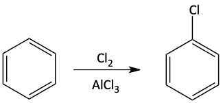 chlorination of benzene