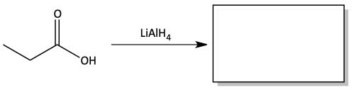 Reduction to form alcohol problem